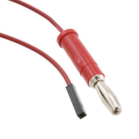 POMONA FLUKE BANANA PLUG025 SQ RECEPT RED 1921504 4771-24-2